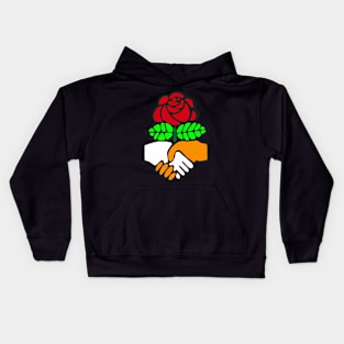 Dsa Democratic Socialists Of America Handshake Kids Hoodie